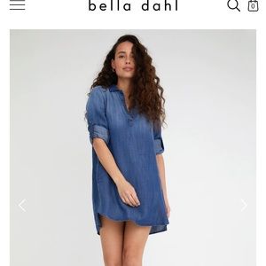 Bella Dahl Denim A line dress